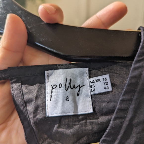 Princess polly Puff sleeve open back back tie crop top 12 - Picture 4 of 4